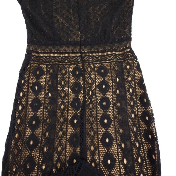 NEW Jen's Pirate Booty Chaouen Maxi Dress Black Lace Whimsigoth Boho Romantic - Picture 10 of 11